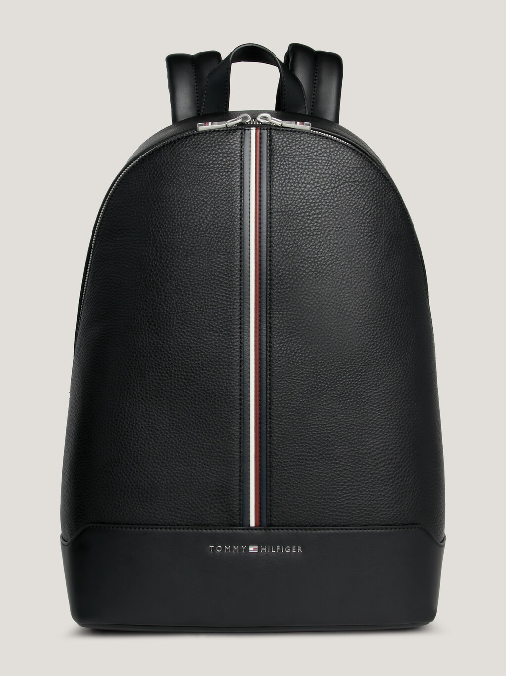 Dome Signature Tape Backpack | black | Tommy Hilfiger Malaysia