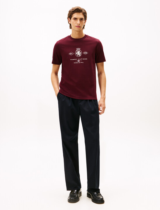 Varsity Graphic Interlock Knit T-Shirt