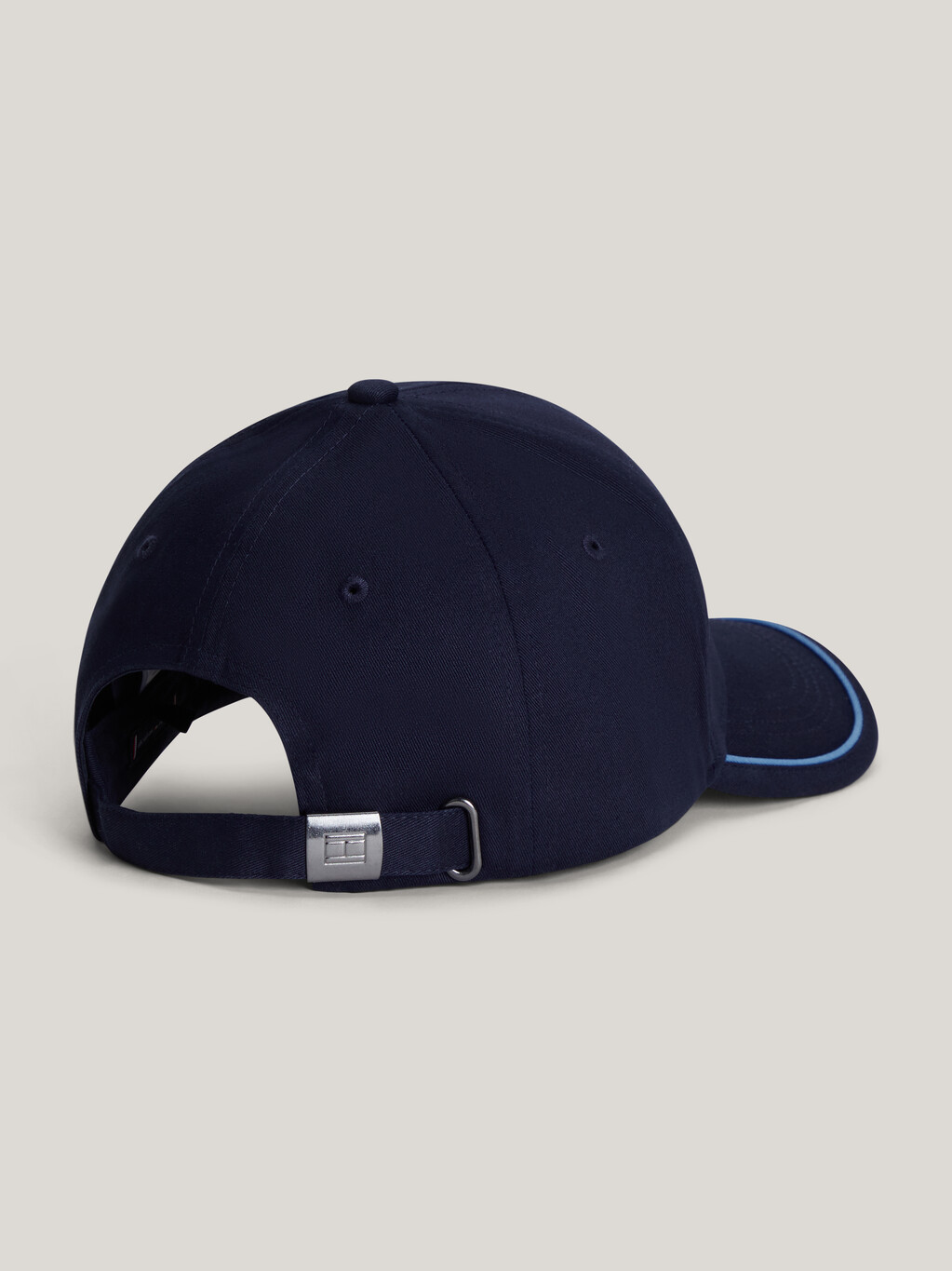 對比色飾邊六片棒球帽, Space Blue, hi-res