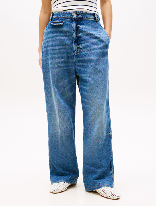 The Runway Collection Oversized Utility Jeans