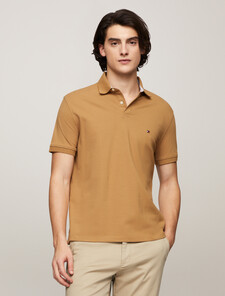 Stretch Regular Polo, Pinecone Tan, hi-res