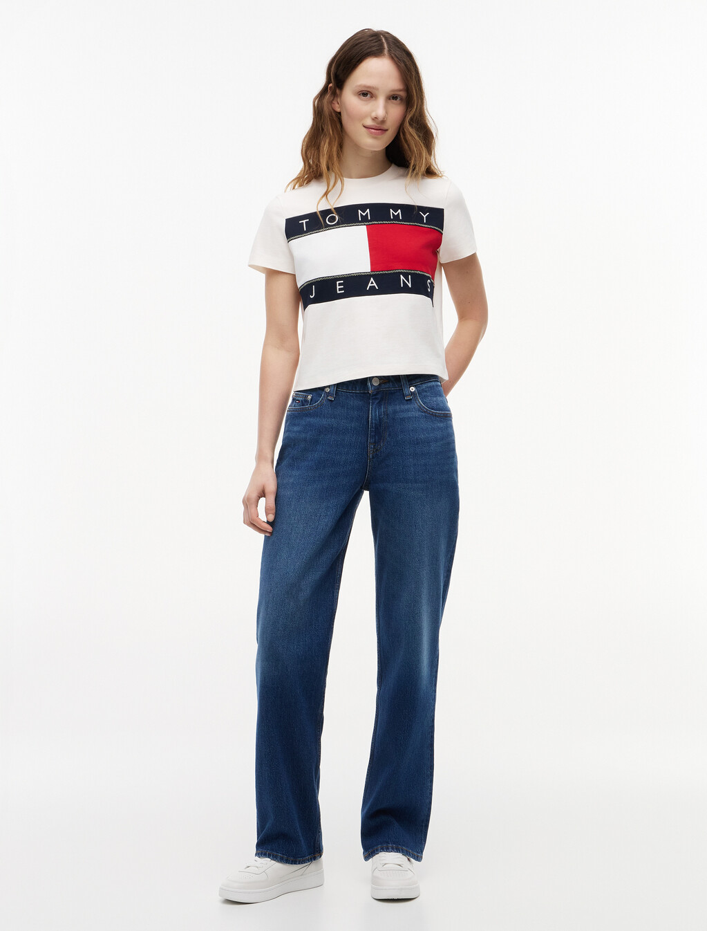 Tommy Flag T-Shirt, Ancient White, hi-res
