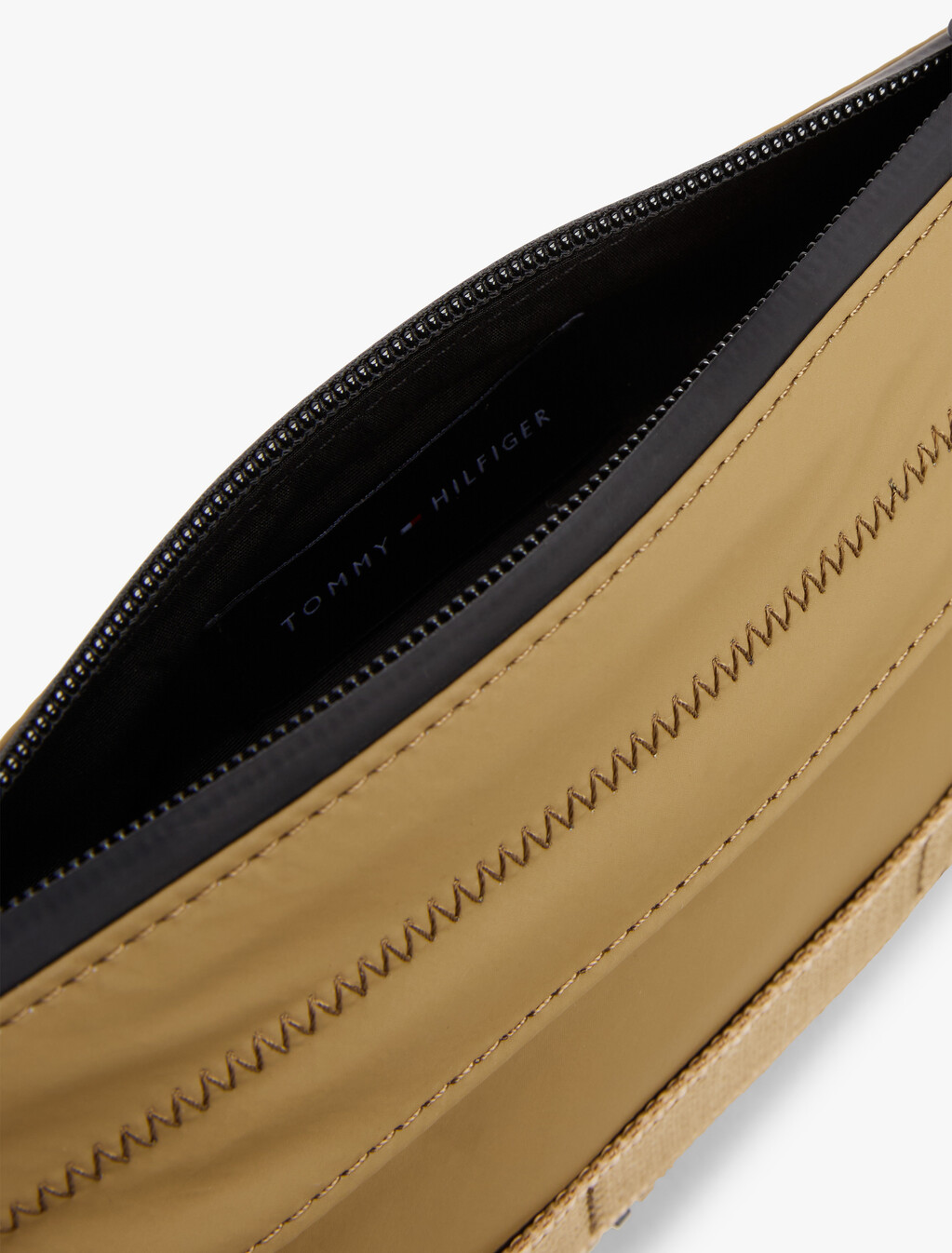 Textured Logo Bum Bag, Sandalwood, hi-res