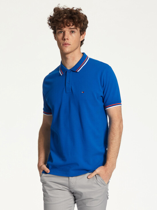 TIPPED ORGANIC COTTON POLO TIPPED ORGANIC COTTON POLO