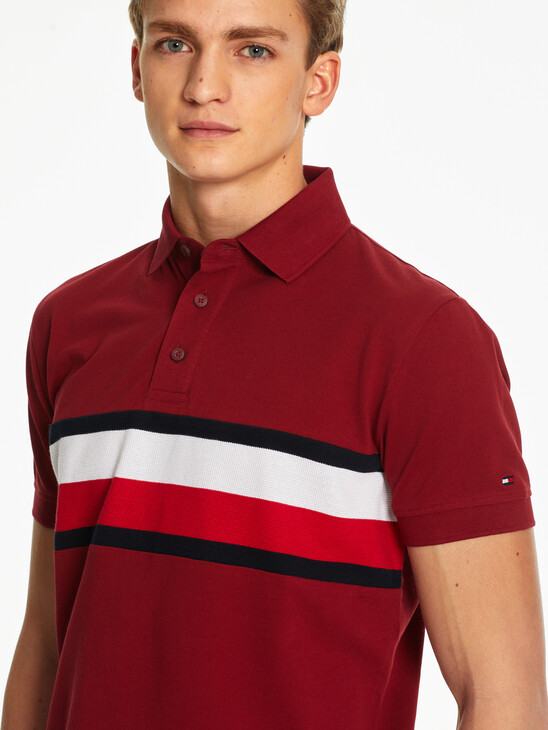 TOMMY STRIPE POLO SHIRT TOMMY STRIPE POLO SHIRT