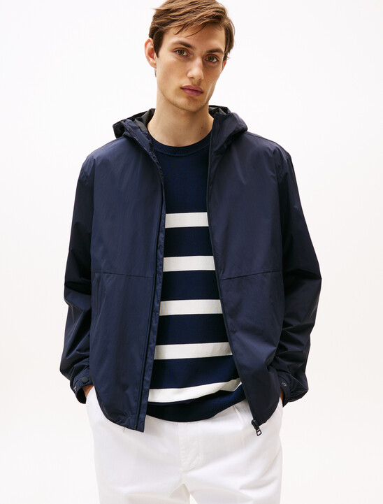 Hooded Nylon Jacket