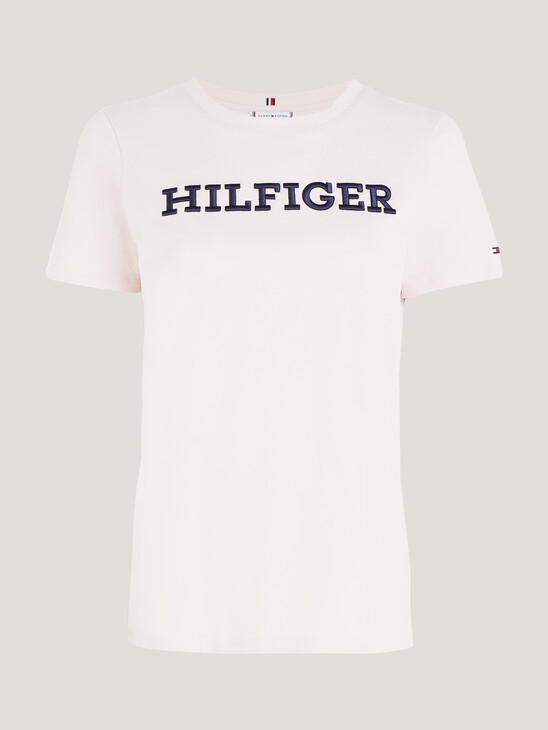 Logo Embroidery Jersey T-Shirt
