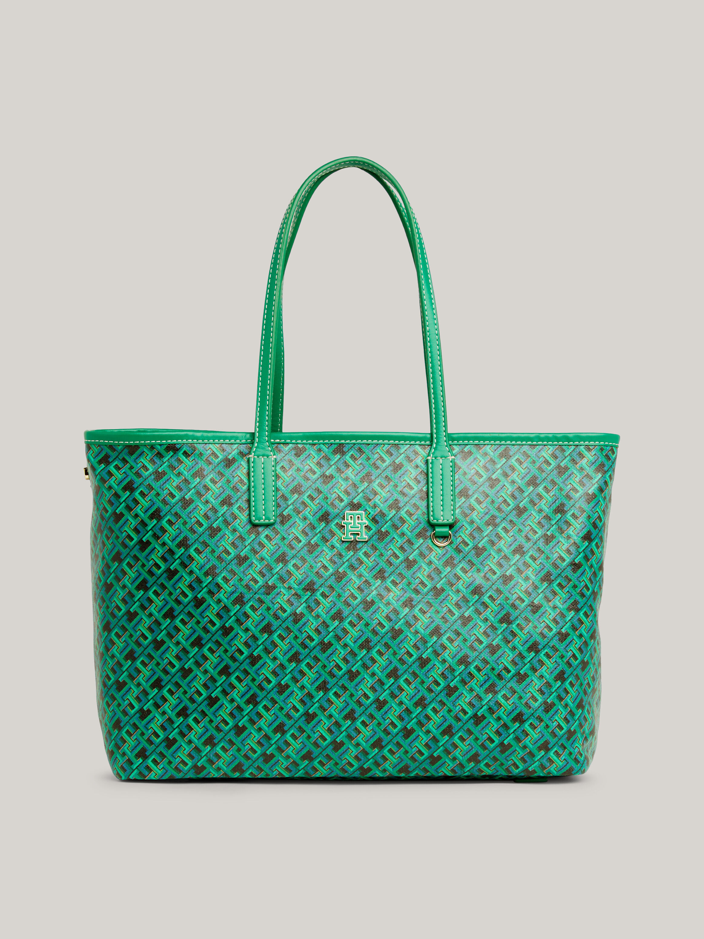 Removable Laptop Pouch Tote green Tommy Hilfiger Malaysia