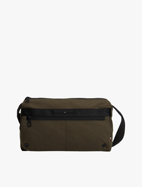 Metal Logo Crossbody Bag