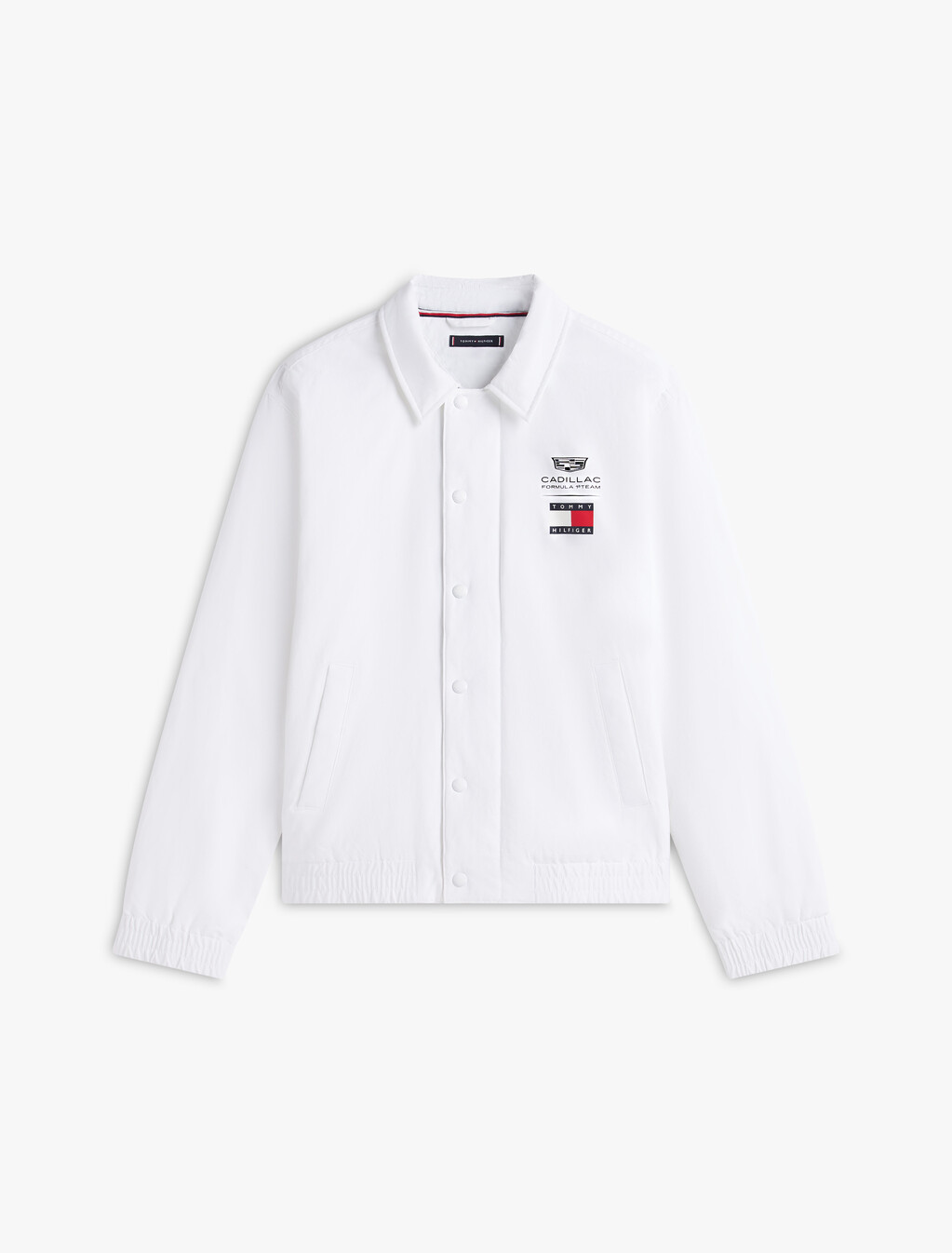 TH x Cadillac Formula 1&reg; Team Coach Jacket, White, hi-res
