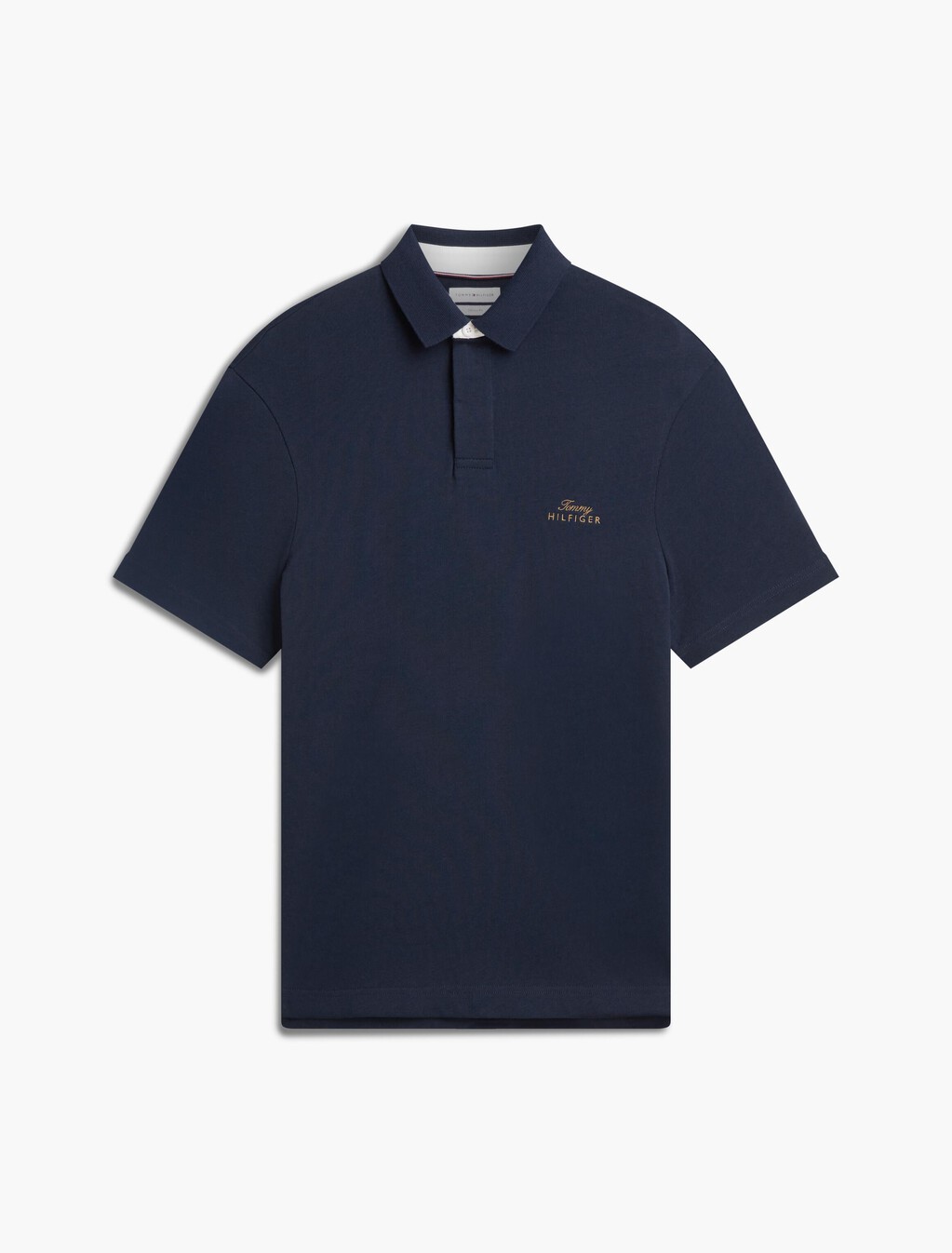 Relaxed Fit Logo Jersey Polo Shirt, Carbon Navy, hi-res