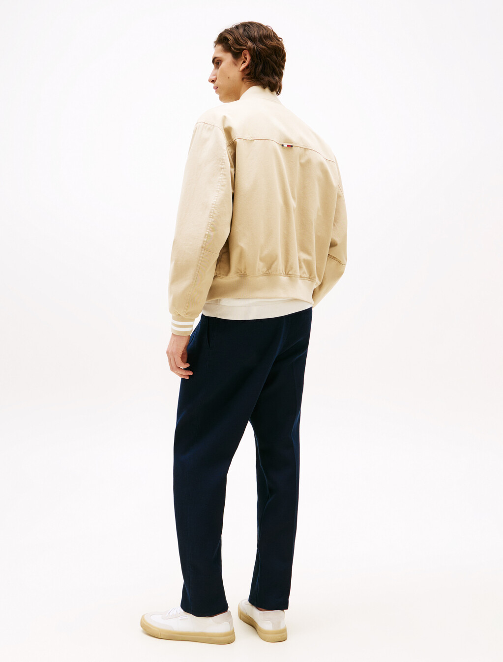 Reversible Bomber Jacket, Sandalwood, hi-res