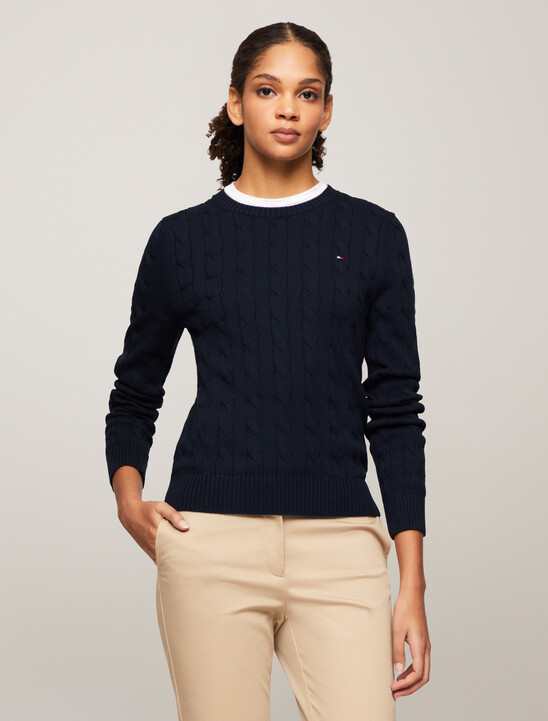 Cable Knit Pullover Sweater