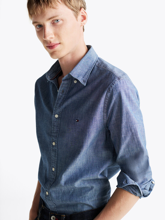 Regular Fit Chambray Shirt