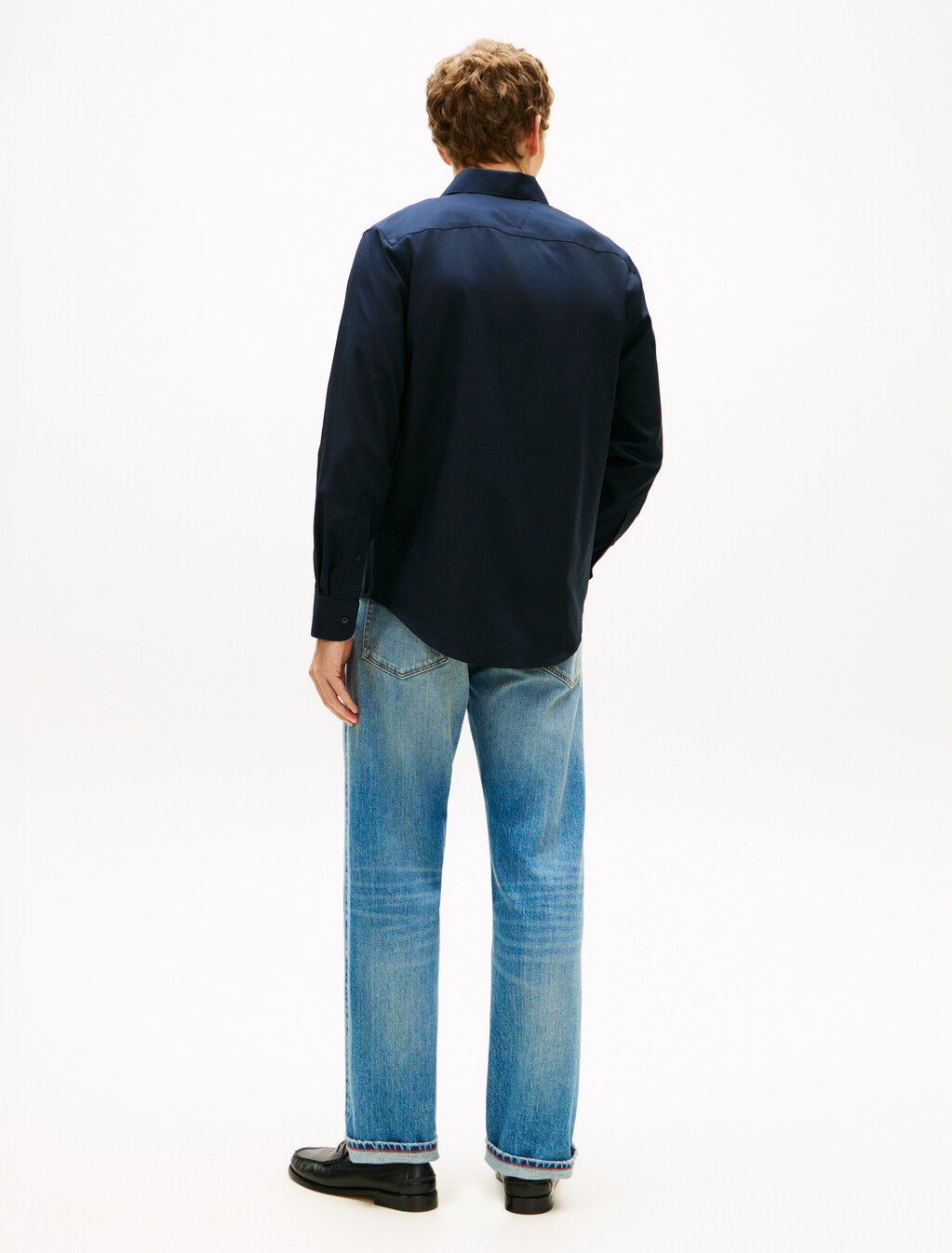 Non Iron Long Sleeve Shirt, Desert Sky, hi-res