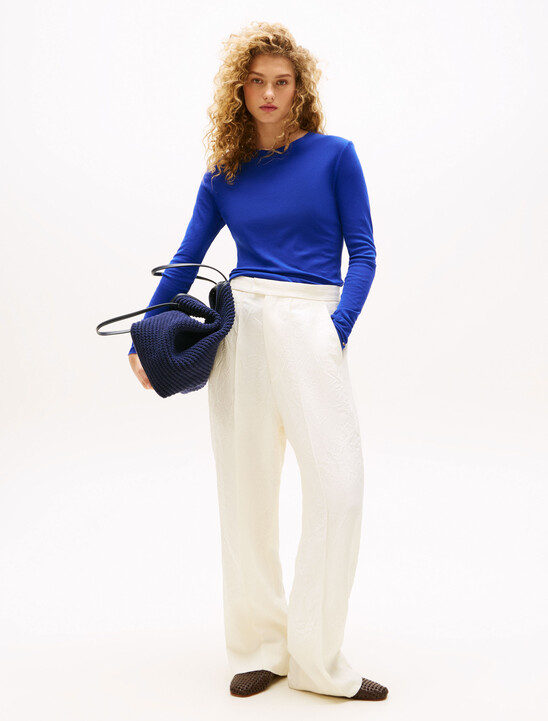 The Runway Collection Slim Long Sleeve Top