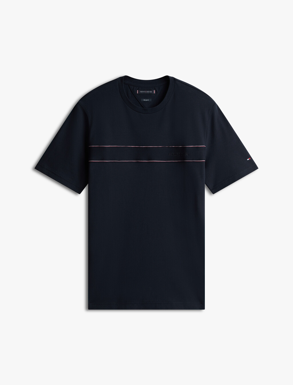 Global Stripe Block T-Shirt, Desert Sky, hi-res