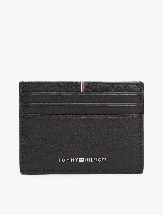 Corporate Logo Leather Credit Card Holder
