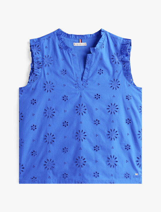 Broderie Anglaise Tank Top