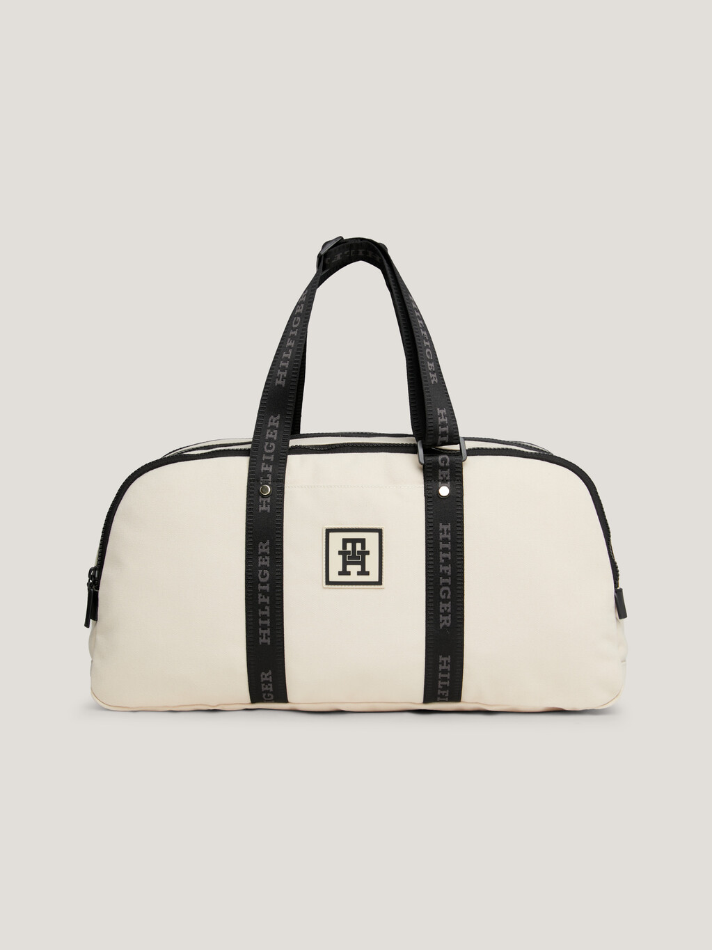 Sport TH Monogram Contrast Duffel Bag, White Clay, hi-res