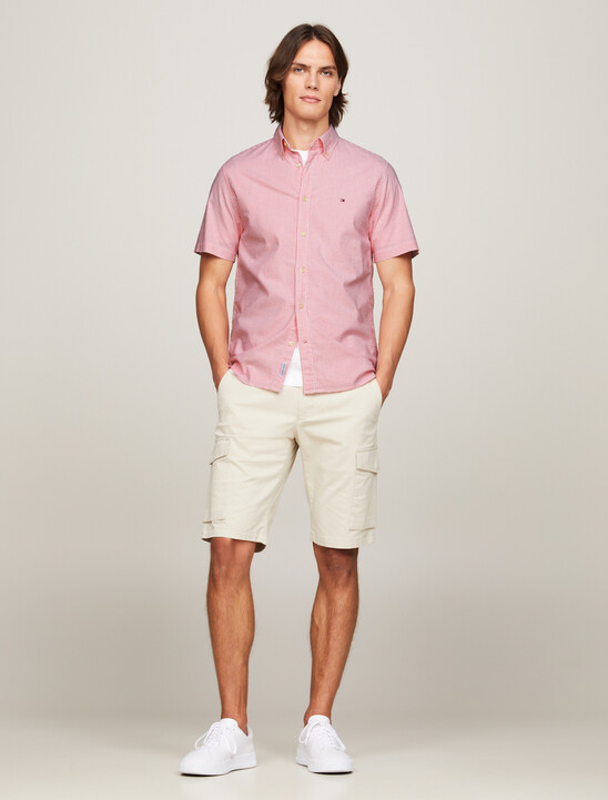 Flag Stripe Short Sleeve Shirt