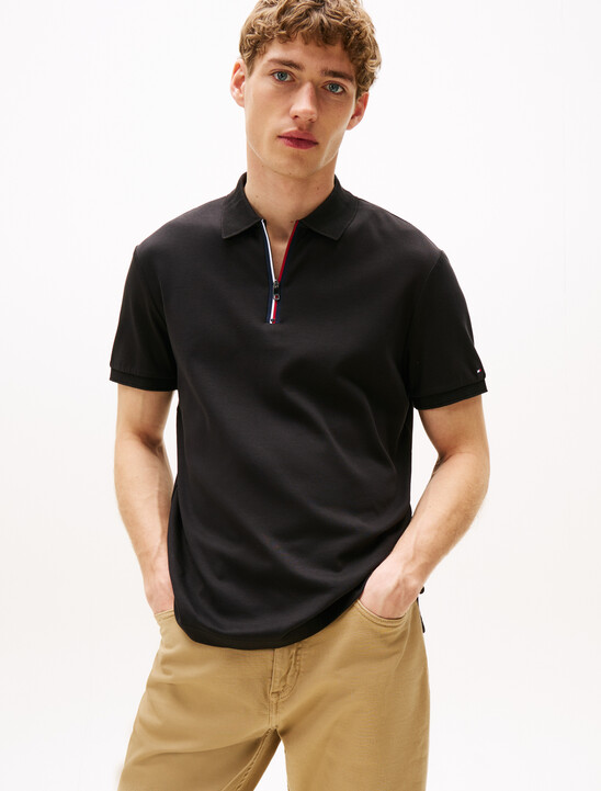 Interlock Zip Regular Polo