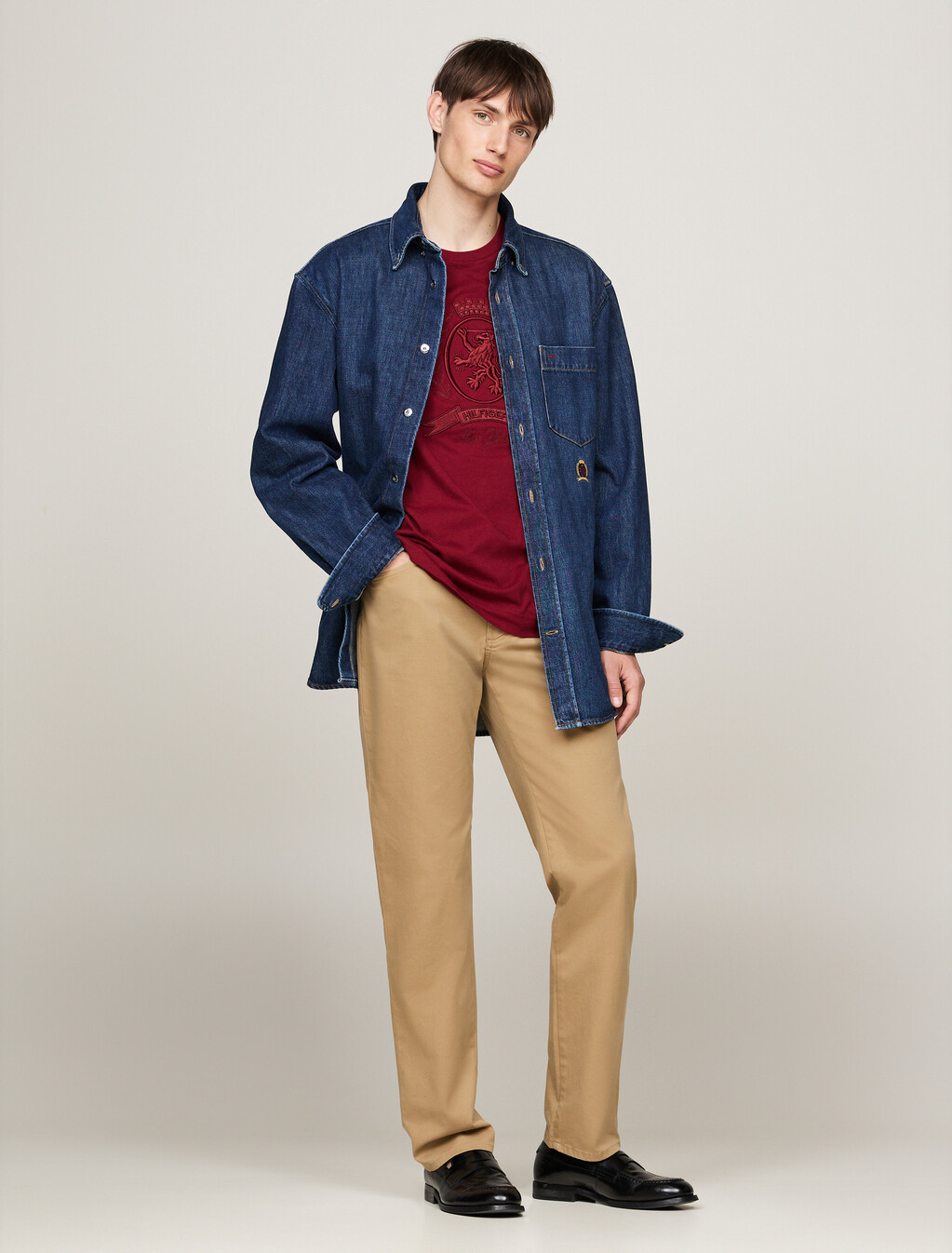 1985 Collection Denton Straight Chinos, Safari Canvas, hi-res