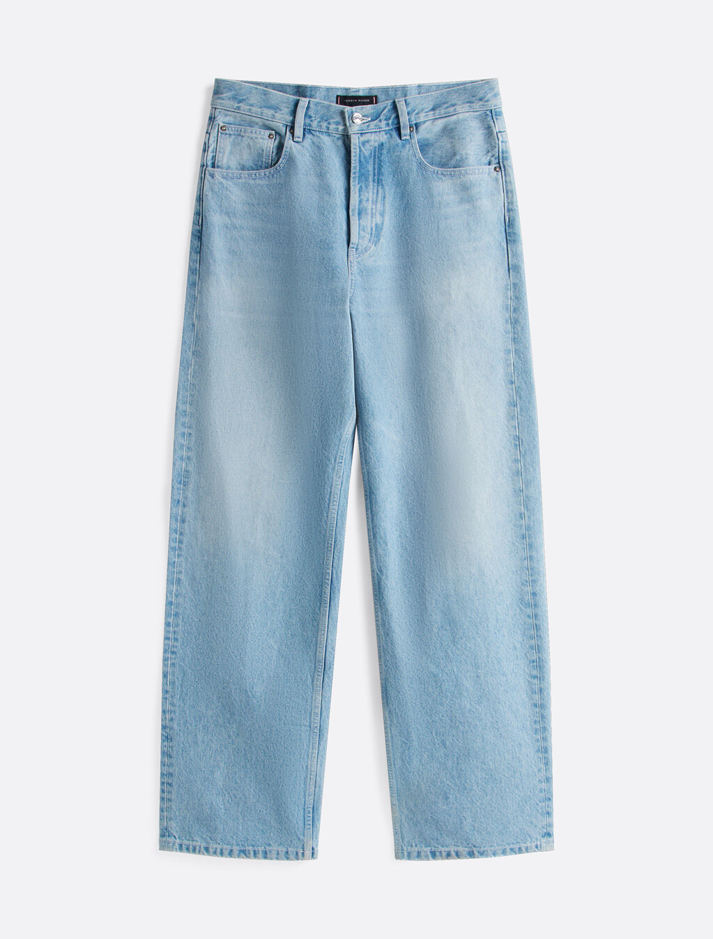 The Runway Collection Oversized Wide Leg Jeans, Light Stone Wash, hi-res
