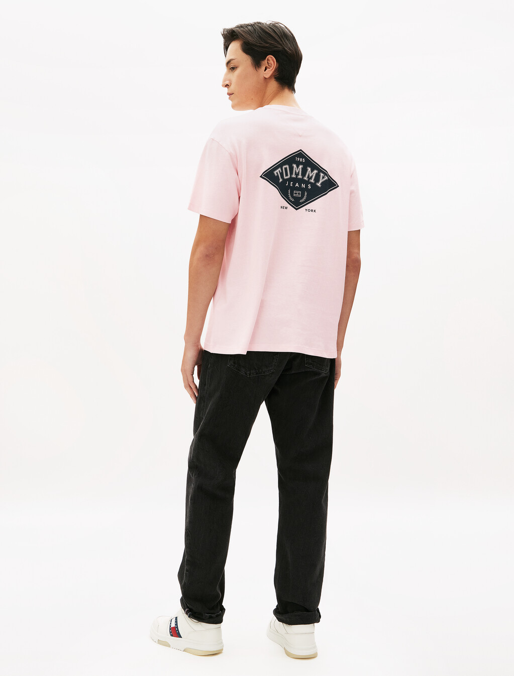 Relaxed Varsity Graphic T-Shirt, Precious Pink, hi-res
