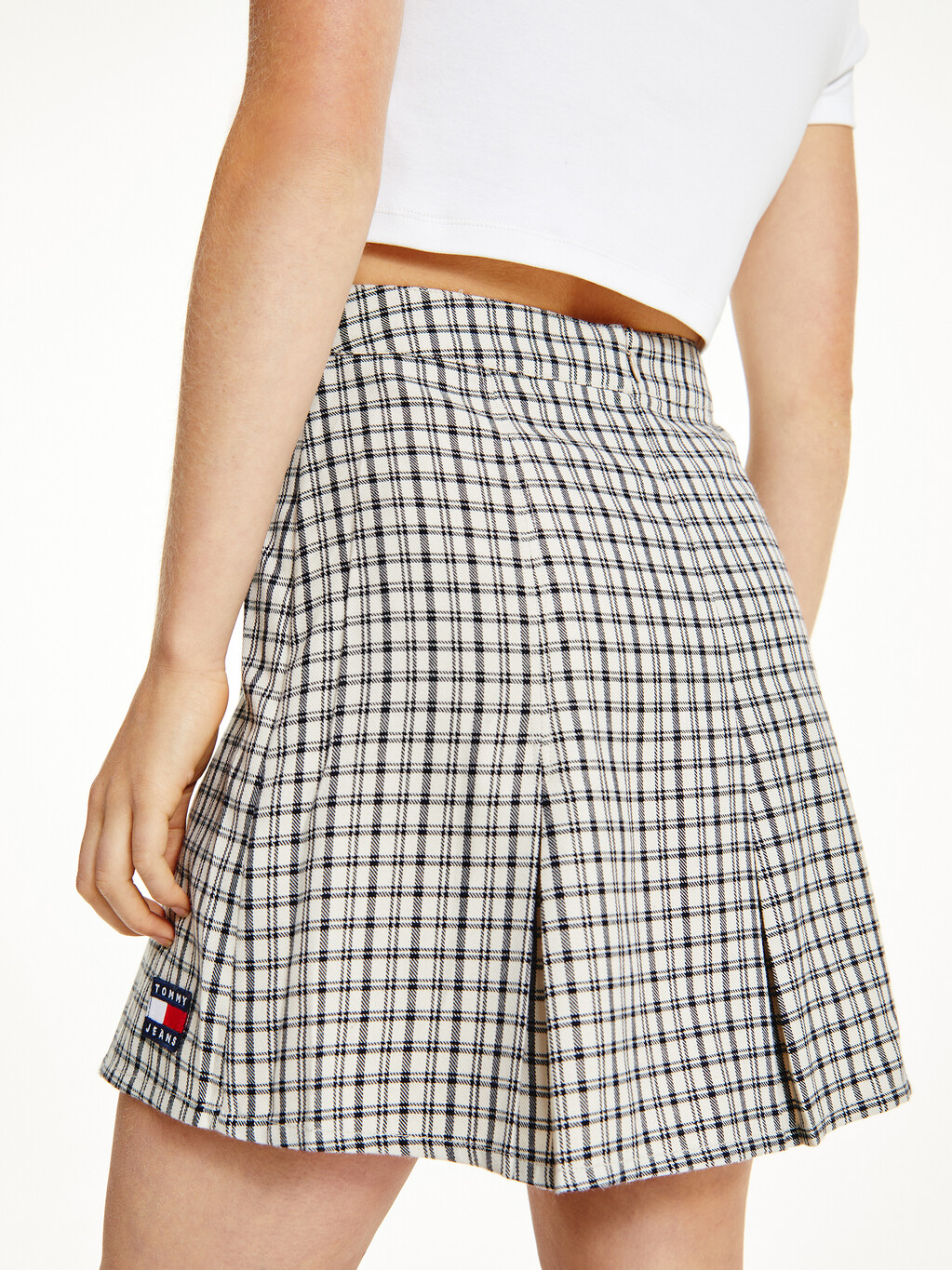 Plaid Check Mini Skirt