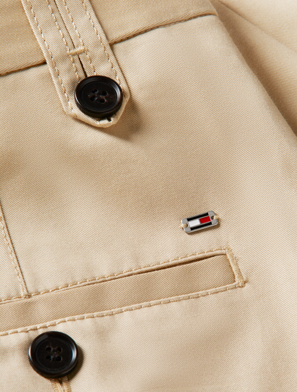 Pleated Twill Chino Mini Skirt, Gentle Gold, hi-res