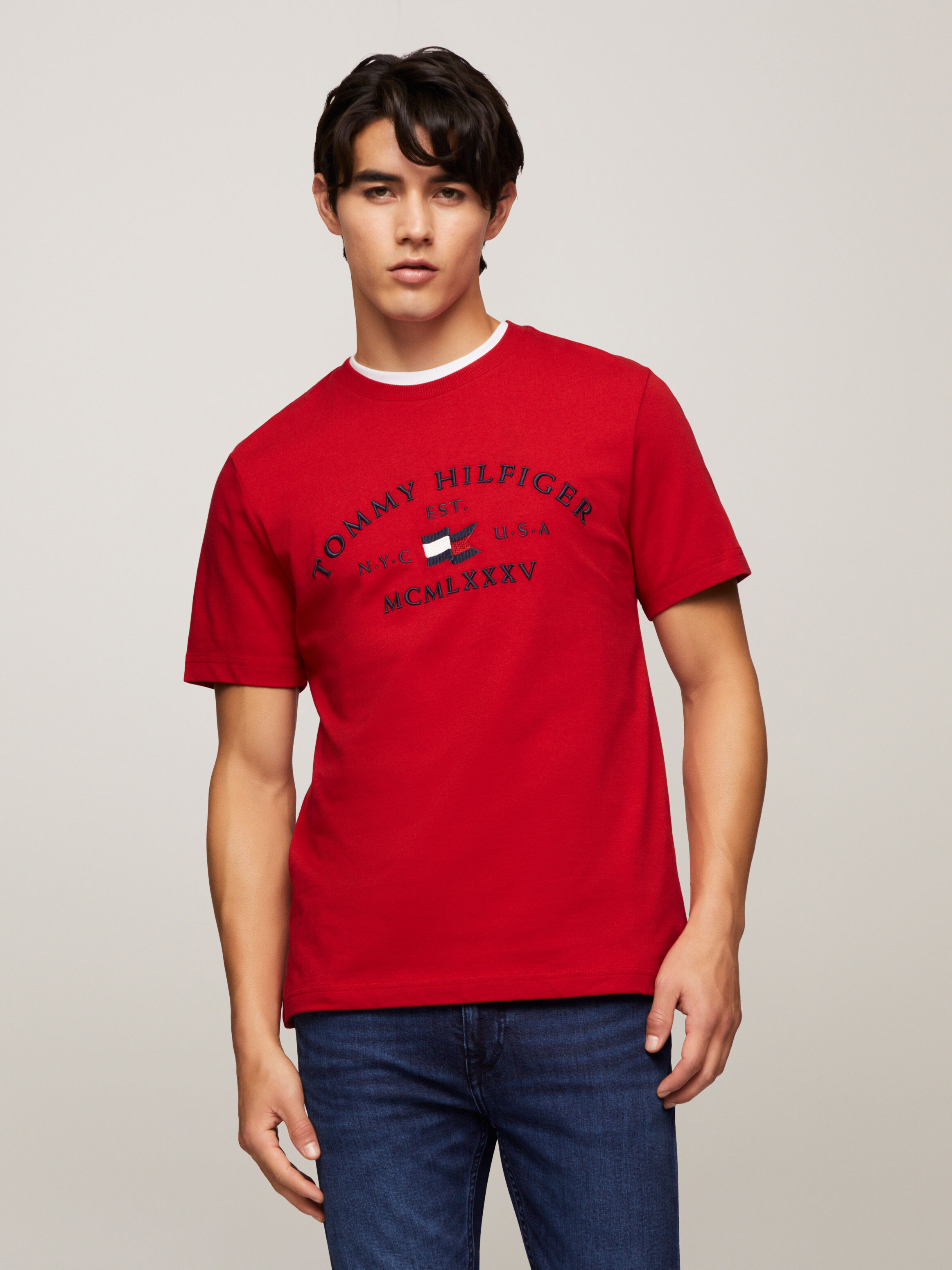 Logo Embroidery T Shirt