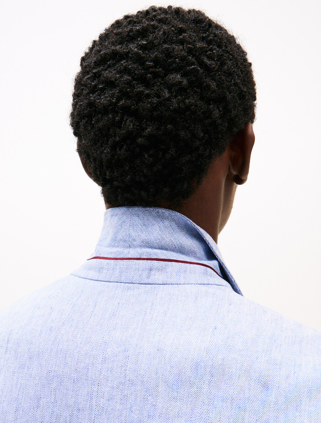 Smart Casual Relaxed Linen Blend Blazer, Sweet Blue, hi-res