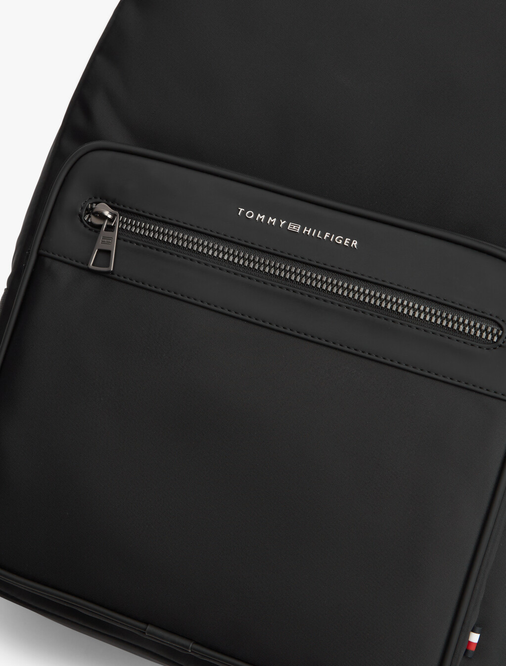 Metal Logo Dome Backpack, Black, hi-res