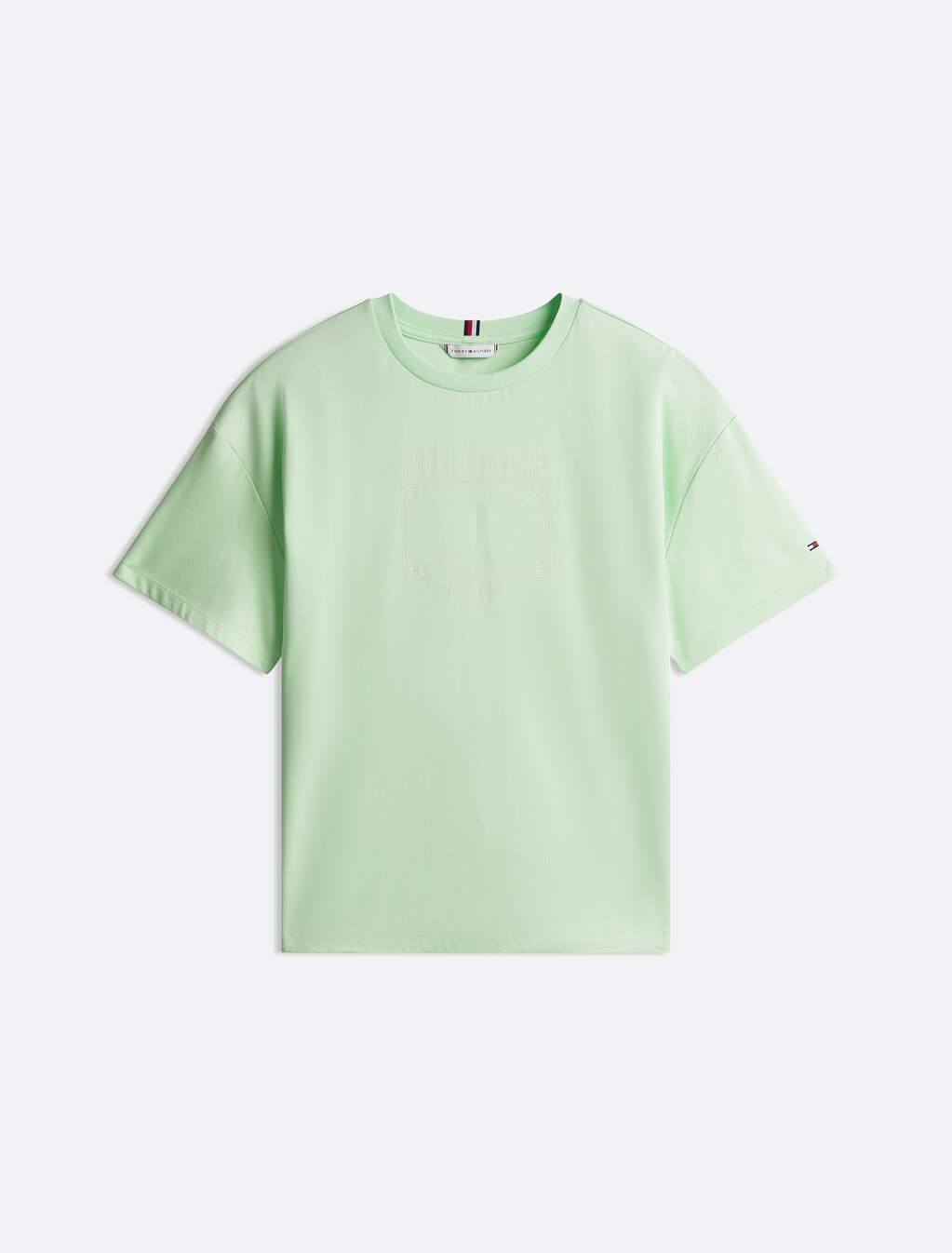 Asia Fit Quick Dry High Neck T-Shirt, Opal Green, hi-res