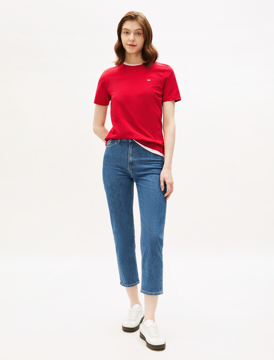Contrast Flag T-Shirt