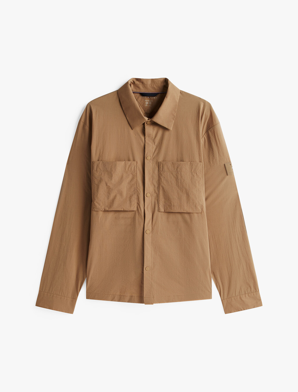 Tech Shirt Jacket, Soft Mocha, hi-res