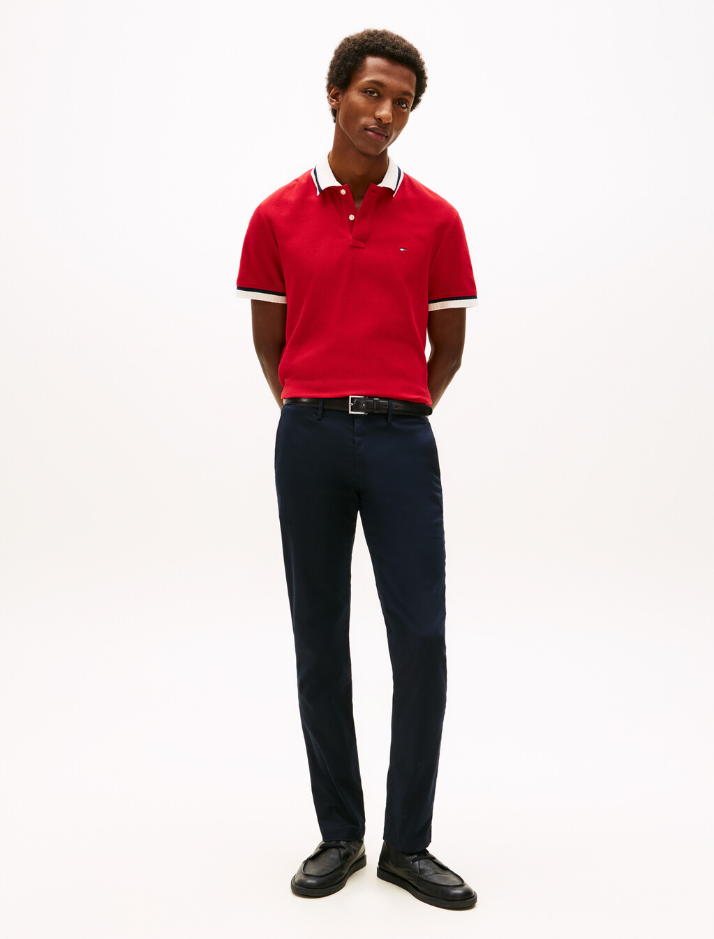 1985 Collection Bleecker Pima Cotton Chinos, Navy Blue, hi-res