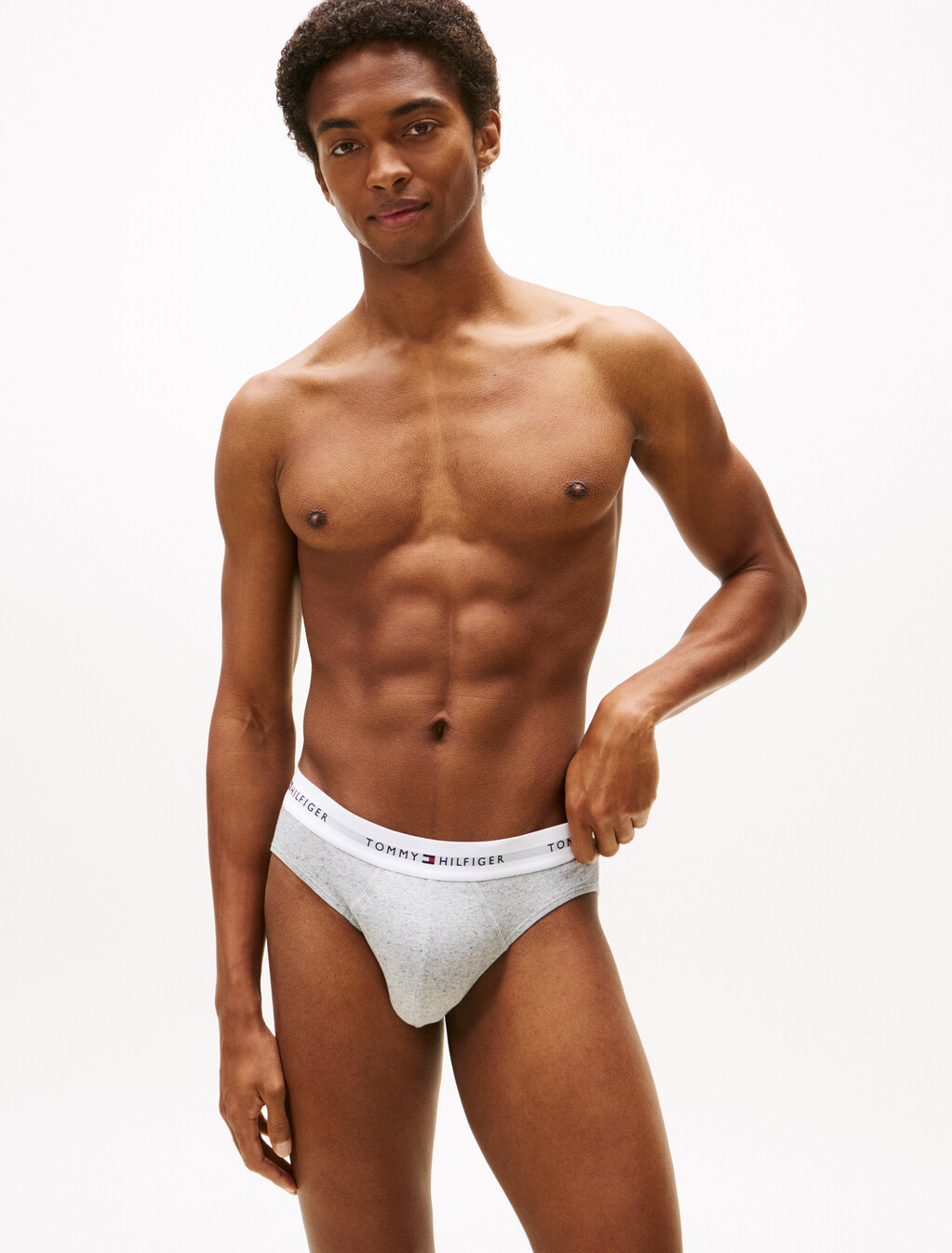 Original Logo Brief 3 Pack, Black/White/Mid Grey Heather, hi-res