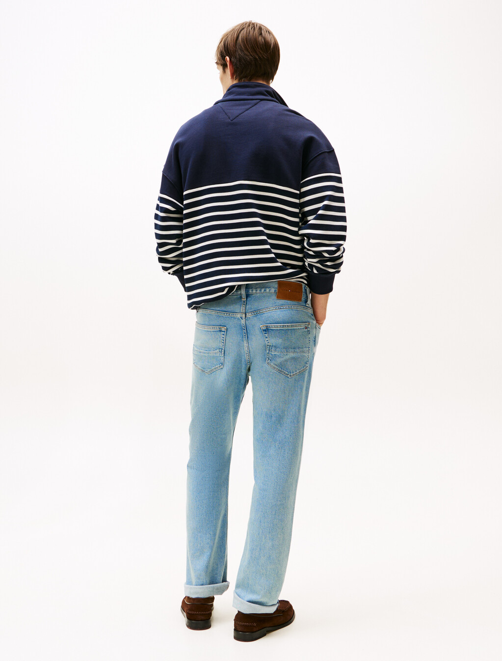 Faded Regular Straight Leg Jeans, Cali Indigo, hi-res
