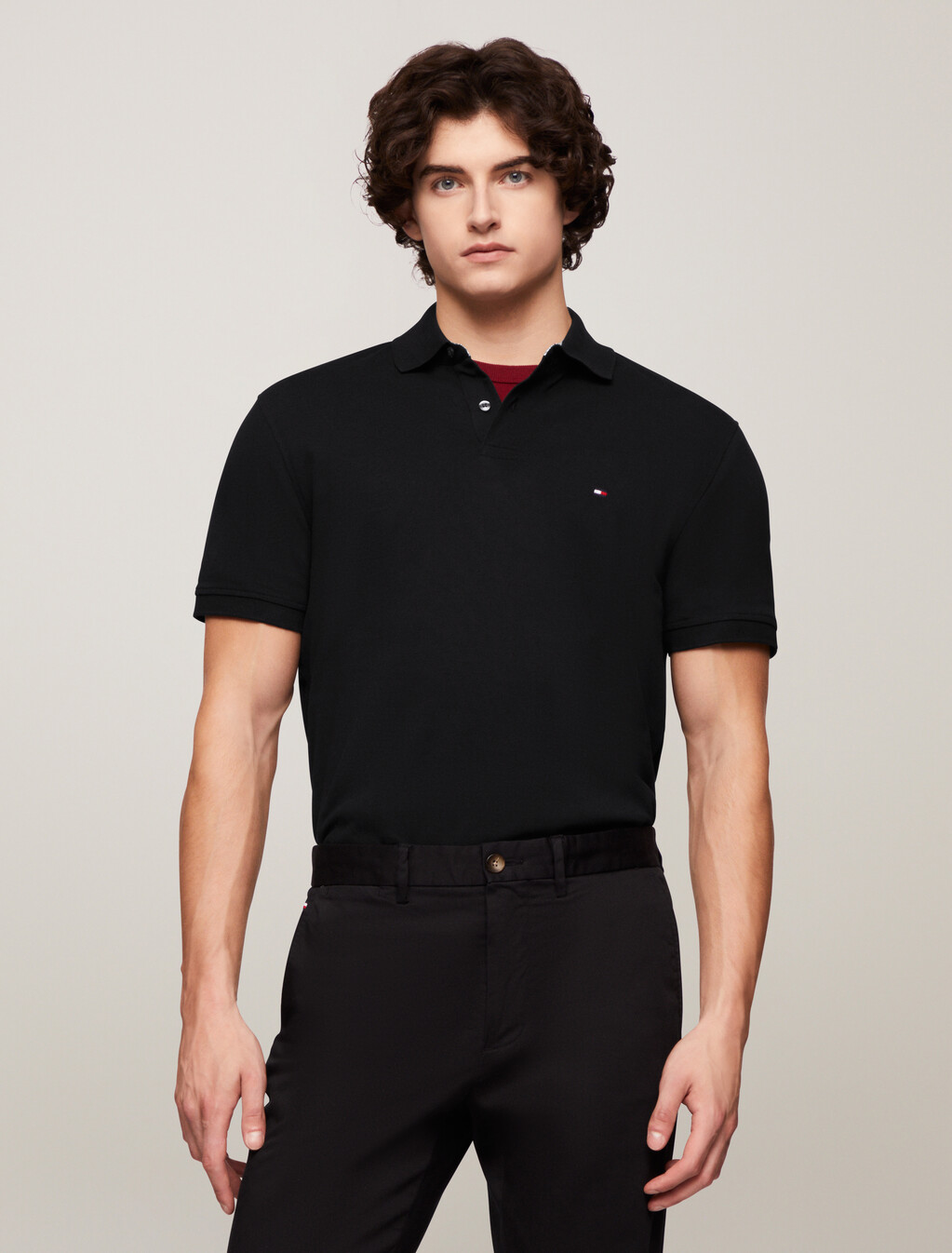 1985 Collection Regular Fit Polo, Black, hi-res