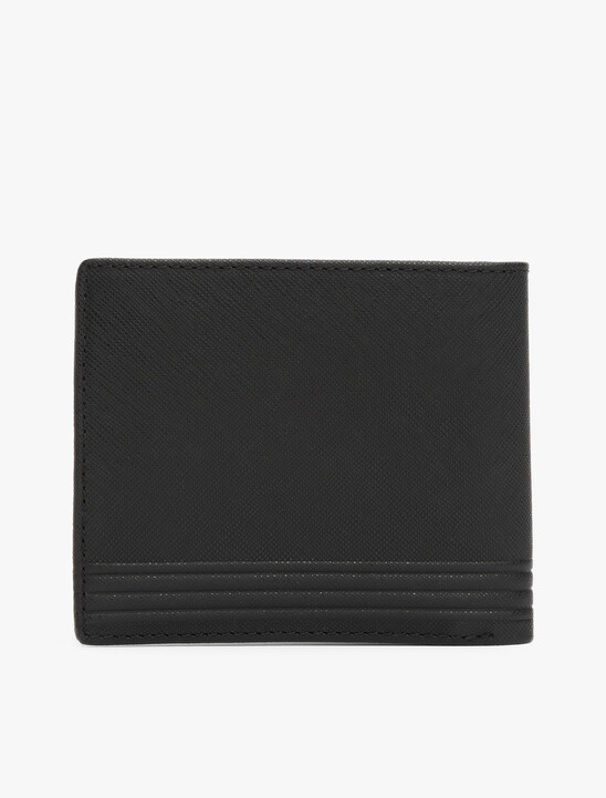 TH Business Card And Coin Wallet, Black TH Business Card And Coin Wallet