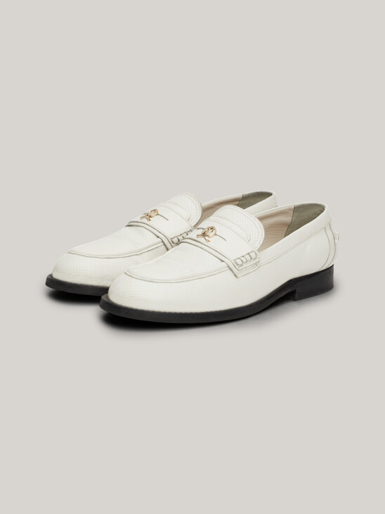 Crest Classics Perforated Leather Loafers