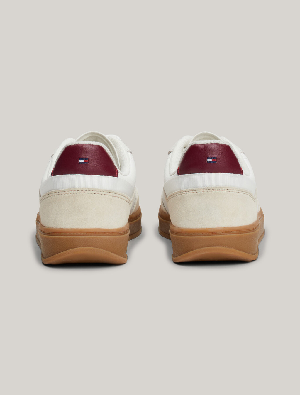 Heritage Suede Court Trainers, Classic Beige, hi-res