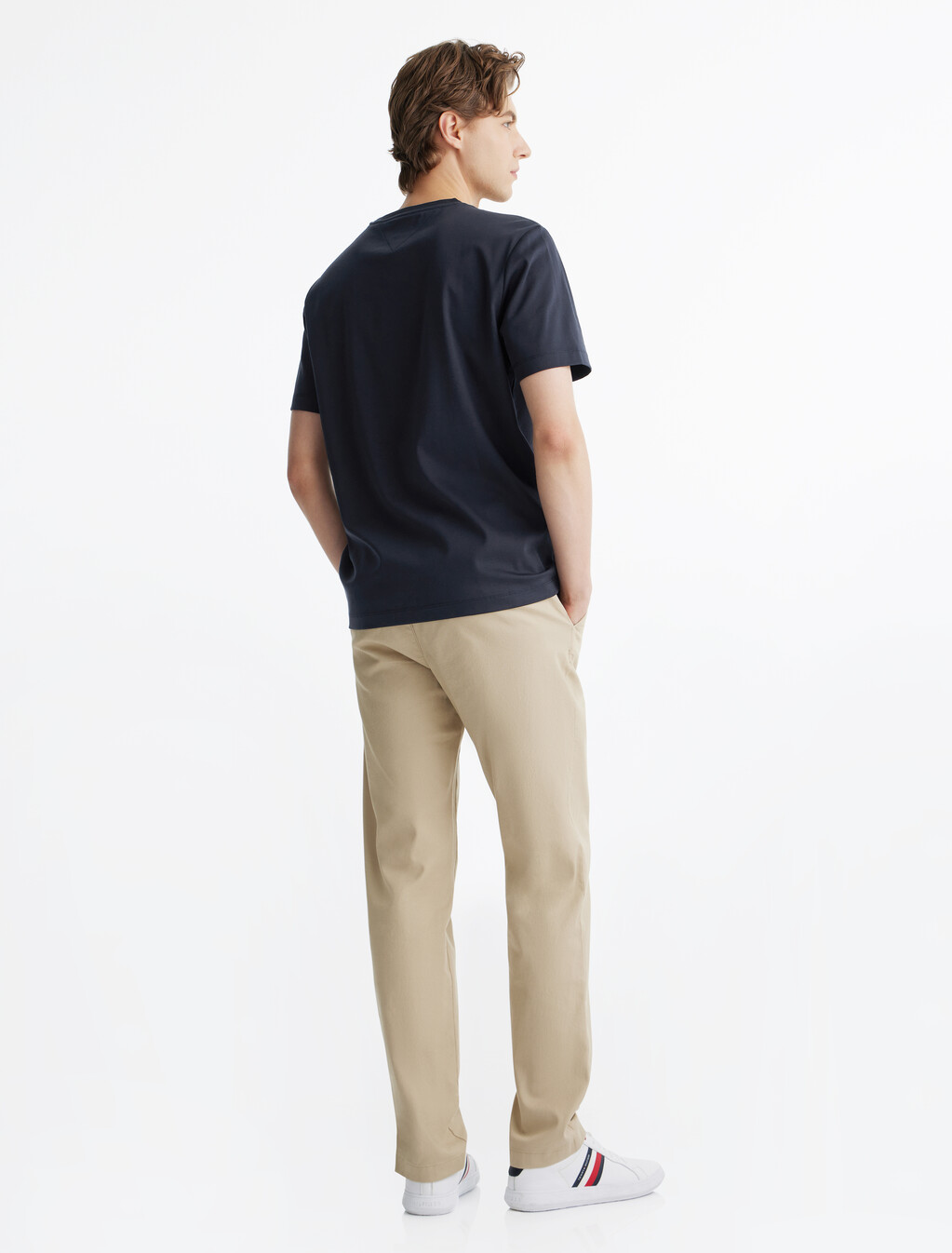 Hilfiger Crest Interlock T-Shirt, Desert Sky, hi-res