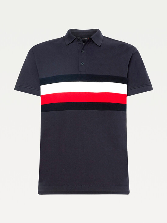 TOMMY STRIPE POLO SHIRT TOMMY STRIPE POLO SHIRT