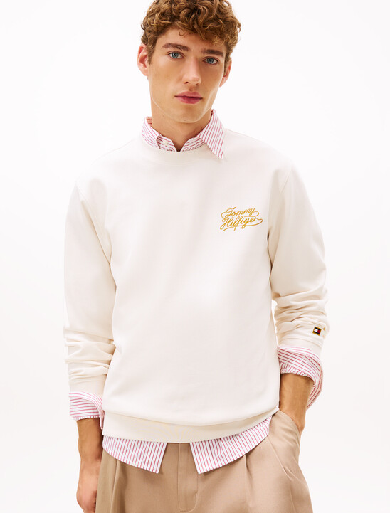 Heavy Twill Crewneck Sweatshirt