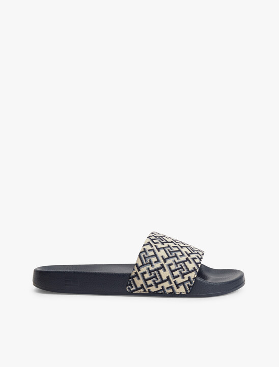 TH Monogram Pool Slides