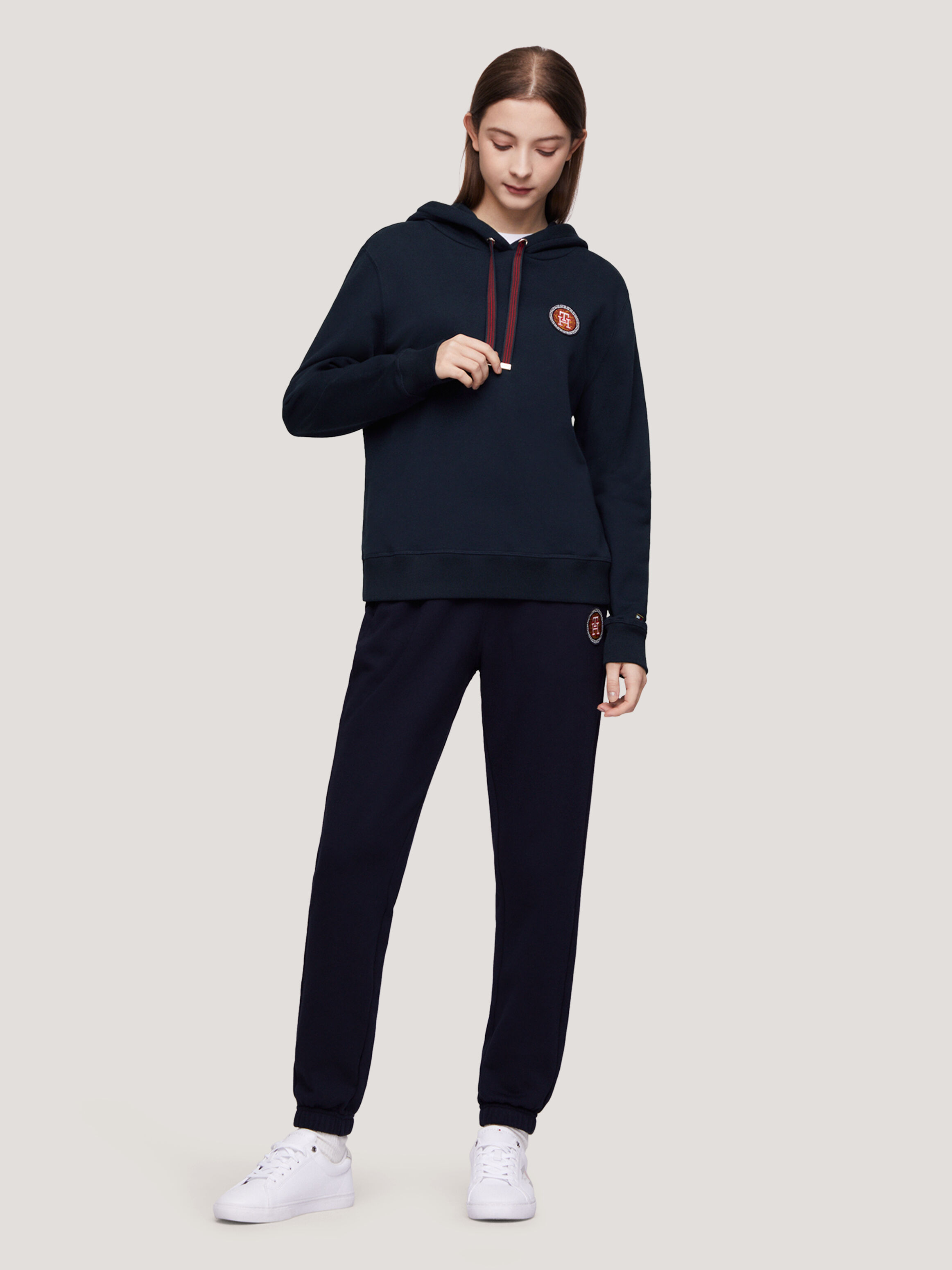 Womens tommy hilfiger hoodie sale deals