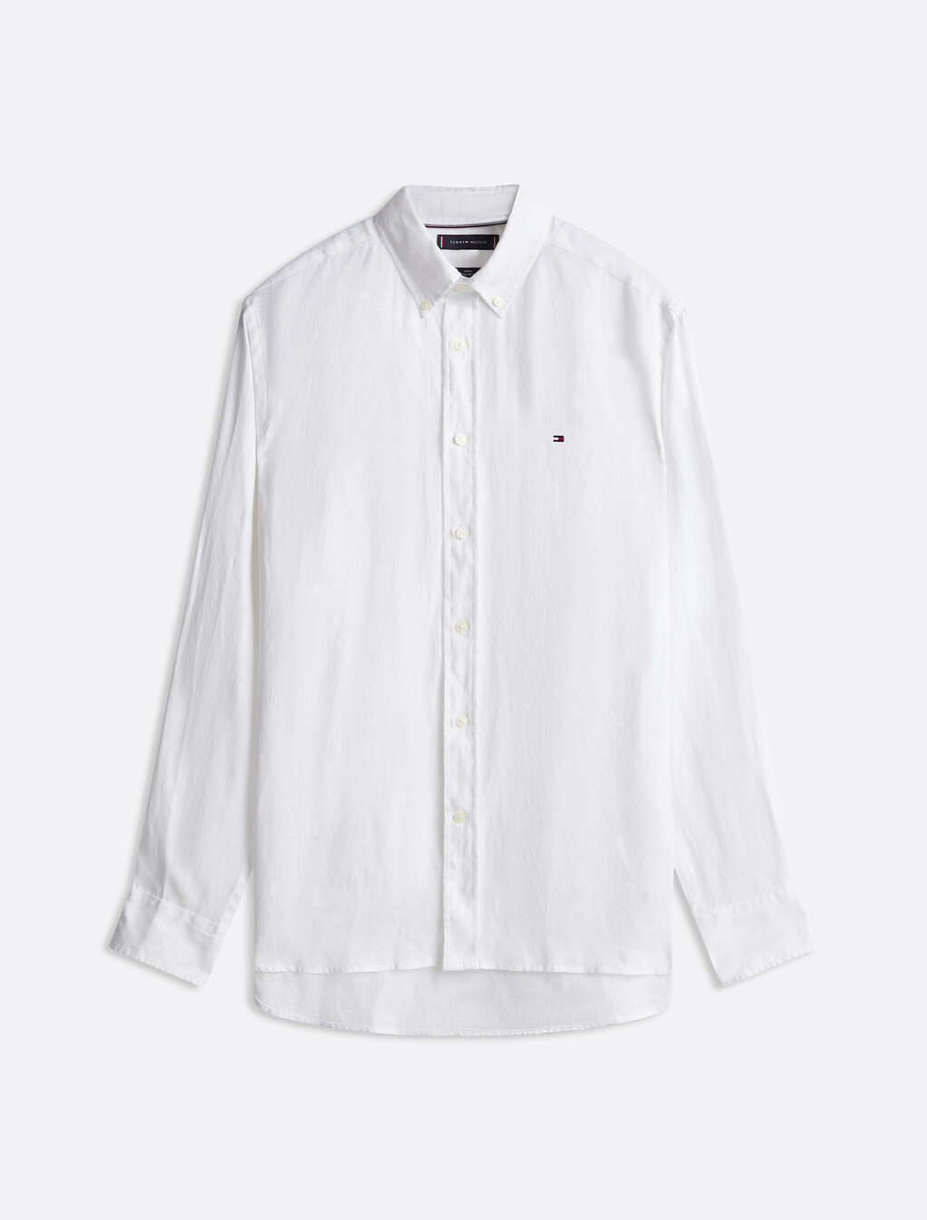 Premium Linen Shirt, White, hi-res
